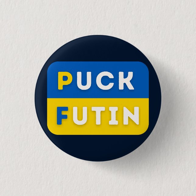 Badge Rond 2,50 Cm Puck Futin (Devant)