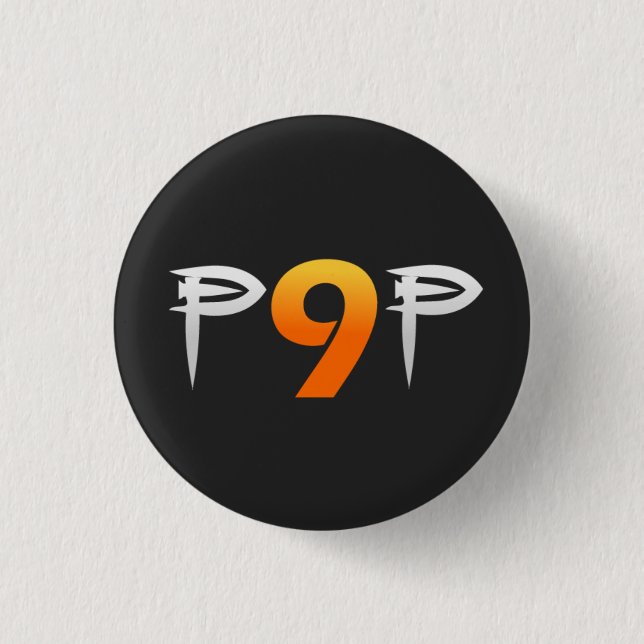 Badge Rond 2,50 Cm Puissance 9 pro (Devant)