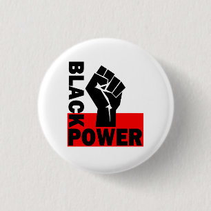 BADGE ROND 2,50 CM PUISSANCE NOIRE