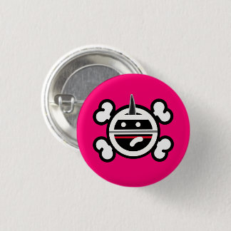 Badge Rond 2,50 Cm Punkrock Unicorn pin