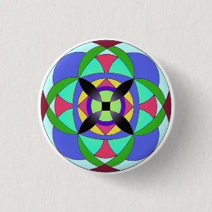 Badge Rond 2,50 Cm quadratos