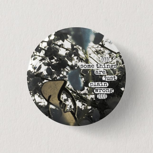 Badge Rond 2,50 Cm quelques choses sont simplement tout simplement (Devant)