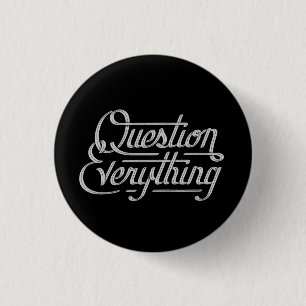 Badge Rond 2,50 Cm Question tout