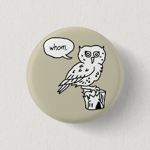 Badge Rond 2,50 Cm qui bouton de la grammaire g33k