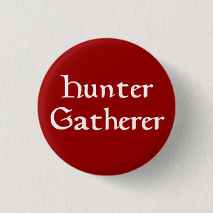 Badge Rond 2,50 Cm Ramasseur de chasseur