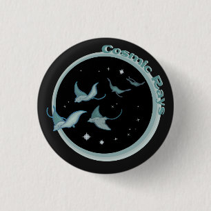 Badge Rond 2,50 Cm Rayonnements