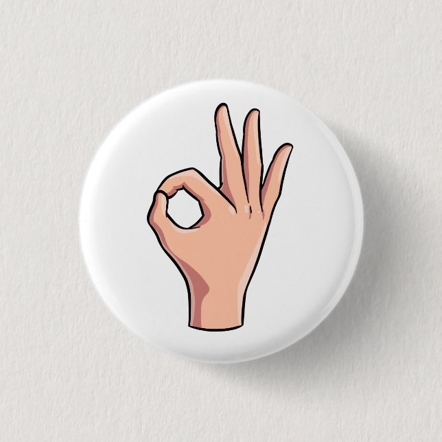 Badge Rond 2,50 Cm Regardez un ce stylo (Devant)