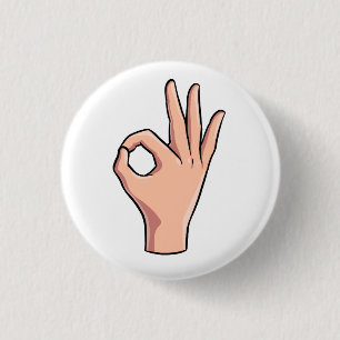 Badge Rond 2,50 Cm Regardez un ce stylo