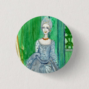 Badge Rond 2,50 Cm Reine du bouton de fées