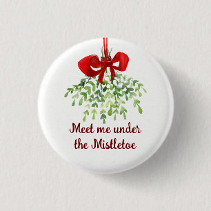 Badge Rond 2,50 Cm Rencontre romantique amusante Sous Citation Mistle