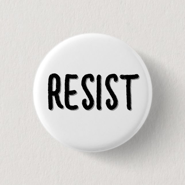 Badge Rond 2,50 Cm Résistance (Devant)