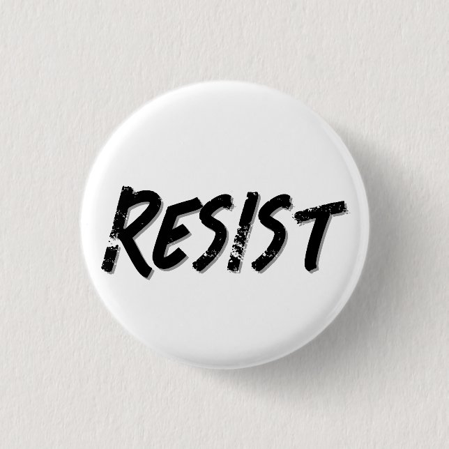 Badge Rond 2,50 Cm Résistance (Devant)