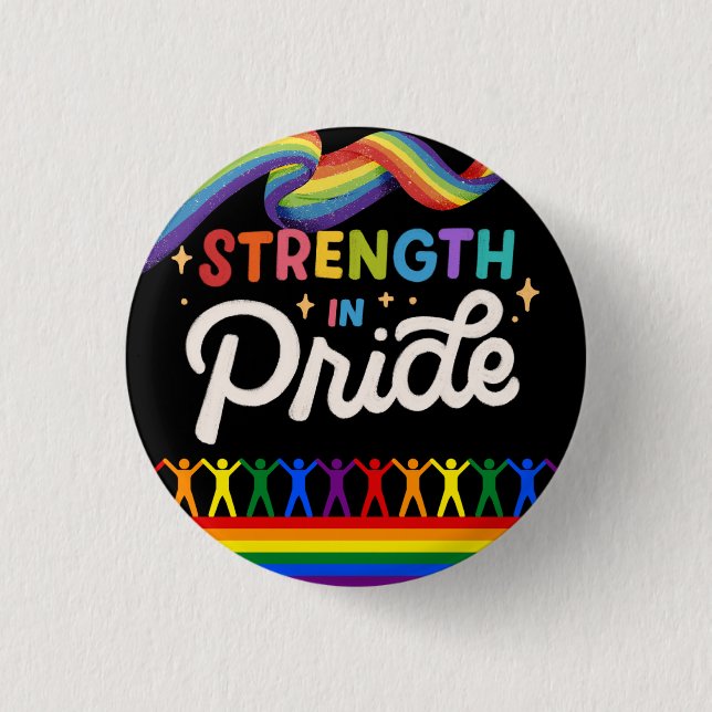 Badge Rond 2,50 Cm Résistance dans le bouton Fierté (Devant)