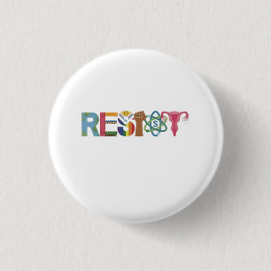 Badge Rond 2,50 Cm Résister à la résistance des chemises combattre la