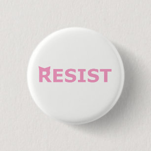 Badge Rond 2,50 Cm RÉSISTER - Casquette P