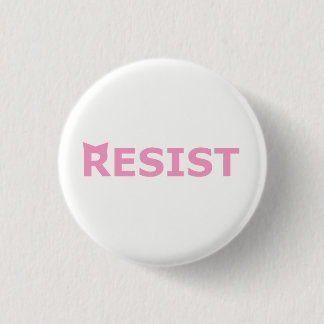 Badge Rond 2,50 Cm RÉSISTER - Casquette P