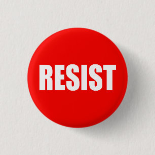 BADGE ROND 2,50 CM "RÉSISTEZ "