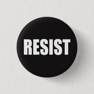 BADGE ROND 2,50 CM "RÉSISTEZ "