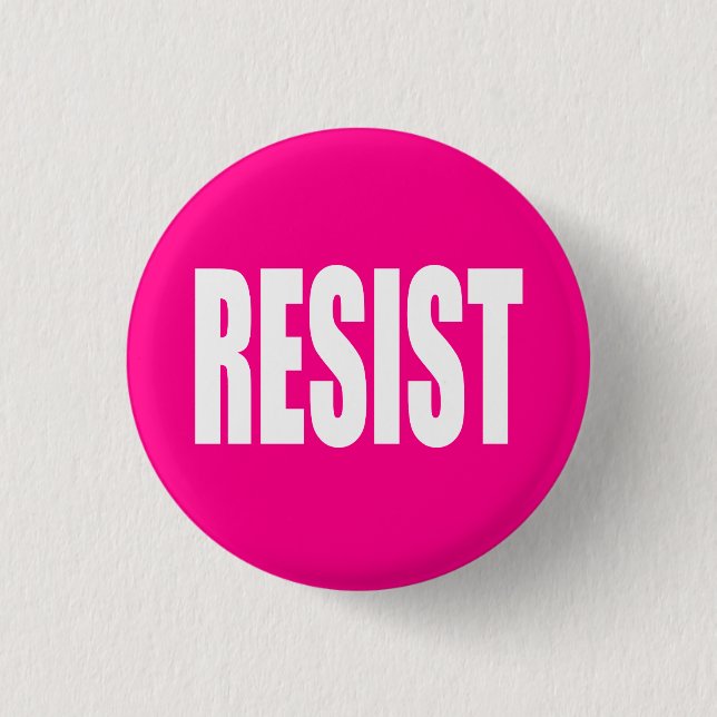 BADGE ROND 2,50 CM "RÉSISTEZ " (Devant)