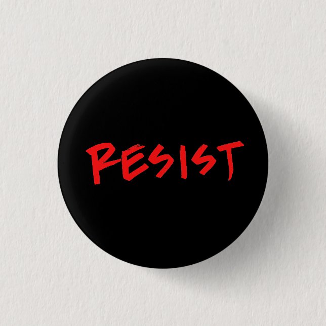 Badge Rond 2,50 Cm Résistez au bouton petit (Devant)