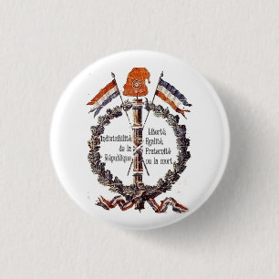 Badge Rond 2,50 Cm révolutionnaire