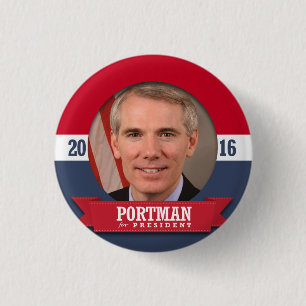 BADGE ROND 2,50 CM ROB PORTMAN 2016