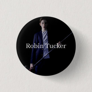 Badge Rond 2,50 Cm Robin Tucker Petit Épingle #1