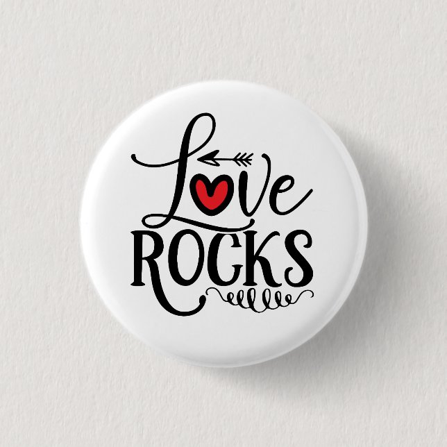 Badge Rond 2,50 Cm Rock Hound (Devant)