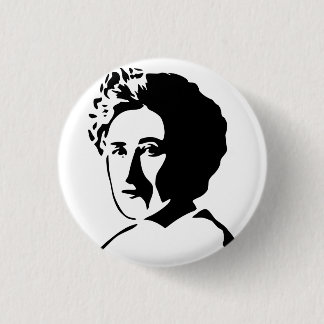 BADGE ROND 2,50 CM ROSA LUXEMBURG
