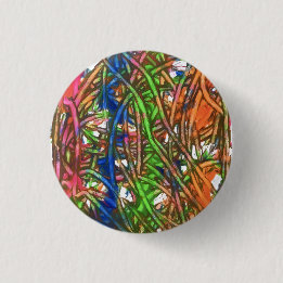 Badge Rond 2,50 Cm Rose, Bleu, Vert, Orange, Œuvre d'art en marbre