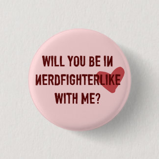 Badge Rond 2,50 Cm Rose de bouton de Nerdfighterlike