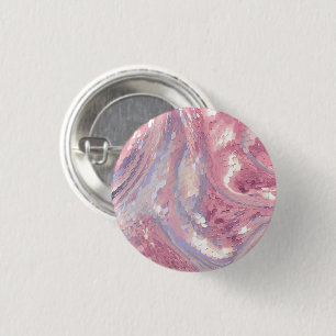 Badge Rond 2,50 Cm Rose et Violet iridescents