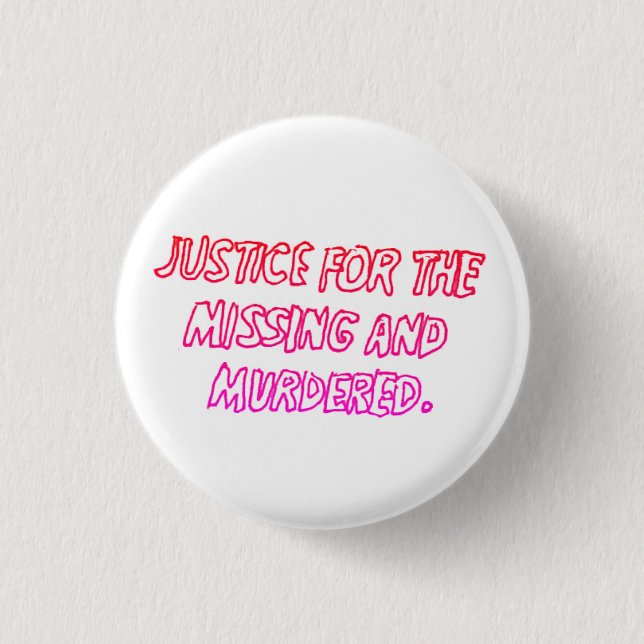 Badge Rond 2,50 Cm Rouge de MMIW (Devant)