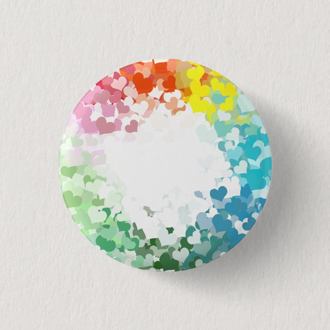 Badge Rond 2,50 Cm Rouge rouge rouge (Devant)