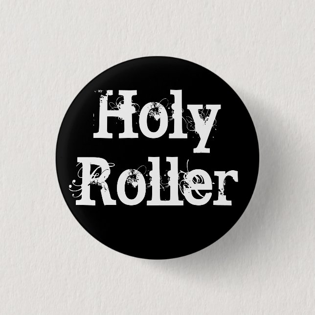 Badge Rond 2,50 Cm Rouleau saint (Devant)