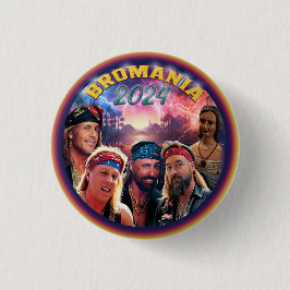 Badge Rond 2,50 Cm Roumanie 2024