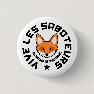 Badge Rond 2,50 Cm Sabotage