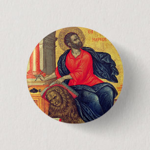 Badge Rond 2,50 Cm Saint-Marc - par Tzanes Emmanuel (1657)