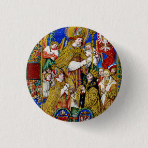 Badge Rond 2,50 Cm Saint Stanislas évêque et martyr