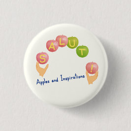 BADGE ROND 2,50 CM SALUT!