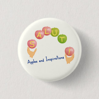 BADGE ROND 2,50 CM SALUT!