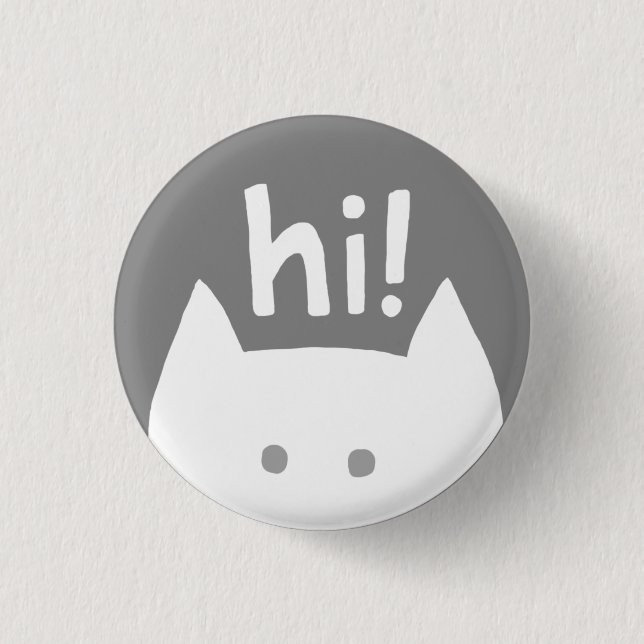 Badge Rond 2,50 Cm Salut bouton - édition extrovertie (Devant)
