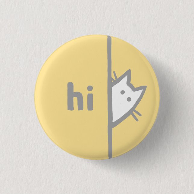 Badge Rond 2,50 Cm Salut bouton - édition intermédiaire (Devant)