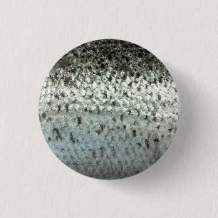 Badge Rond 2,50 Cm Saumon Atlantique