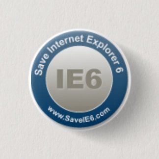 Badge Rond 2,50 Cm Sauvez l'insigne IE6