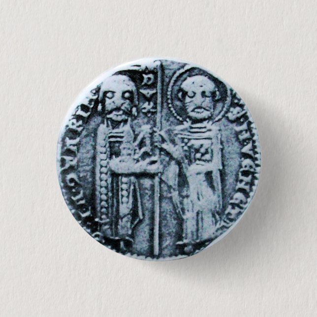 BADGE ROND 2,50 CM SCEAU DU MODÈLE DES CHEVALIERS (Devant)