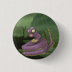 Badge Rond 2,50 Cm Serpent