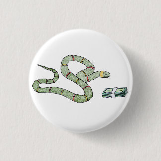 Badge Rond 2,50 Cm serpent