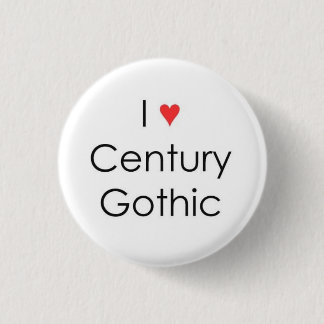 Badge Rond 2,50 Cm Siècle du coeur I gothique