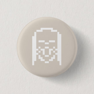 Badge Rond 2,50 Cm Sigmund, logo avant de 8 bits
